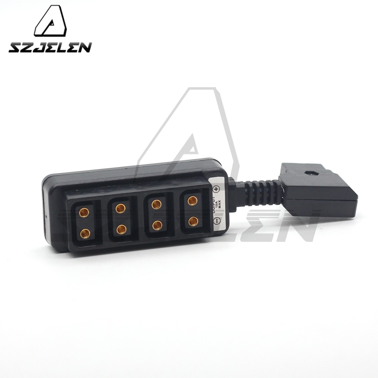 Male D-Tap P-Tap to 4 D-Tap Female Hub Adapter