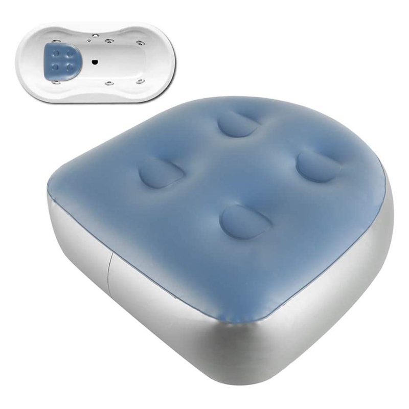 Q1QD Spa En Tub Booster Seat Pad Met Zuignap Opblaasbare Booster Seat Pad