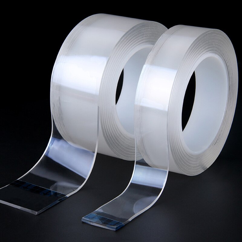 1/3/5 m Double Sided Tape Nano Reusable Transparent Super Strong Waterproof Self Adhesive Two Face Glue Stickers Plaster