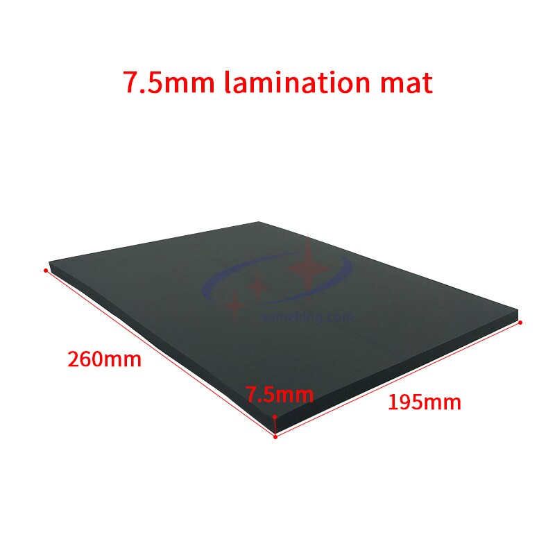 magic lamination mat sameking supply soft black color for iphone samsung huawei oppo LG no need lamination mold