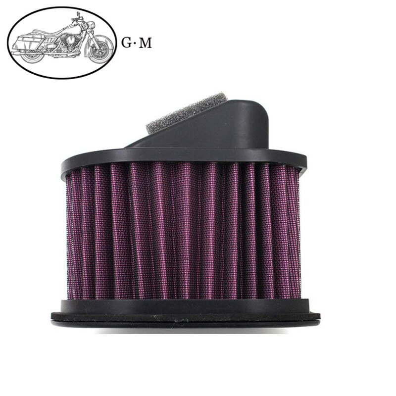 Filtro de ar lavável para motocicleta de kawasaki., modelos z1000, z750, z750r, 2010-z750s, 2016-2018, z800, 2010-2019.: Washable