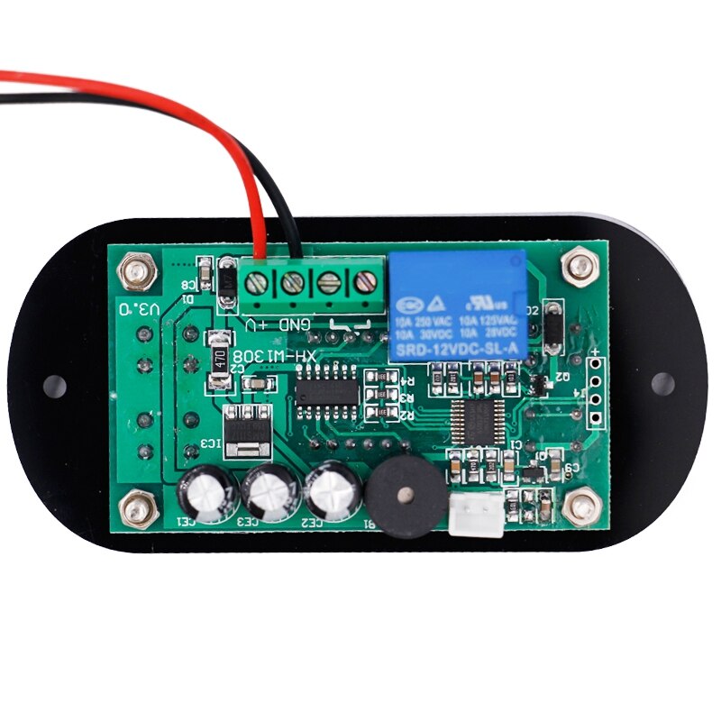 W1308 dc 12v digitale koele warmtesensor temperatuurregelaar instelbare thermostaat schakelaar thermometerregeling blauw licht