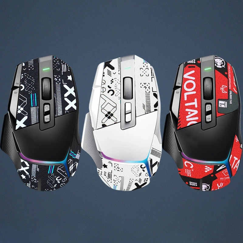 Mouse Grip Tape Skate Sticker for Logitech G502X G502X PULS Non Slip Skin Suck Sweat For G502X LIGHTSPEED Wireless Mouse