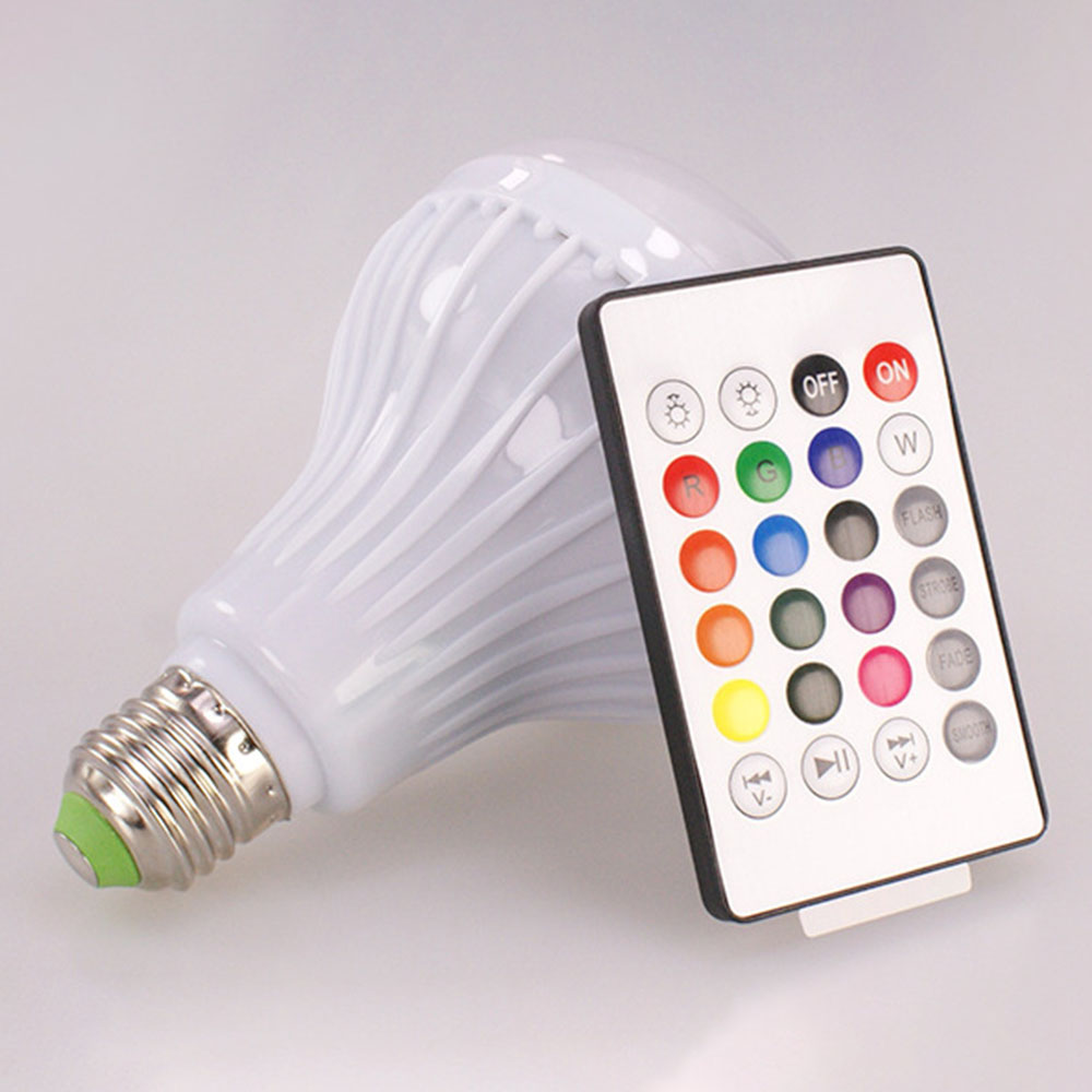 Led Lamp Bluetooth Speaker Smart Draadloze Muziek Lamp met Afstandsbediening