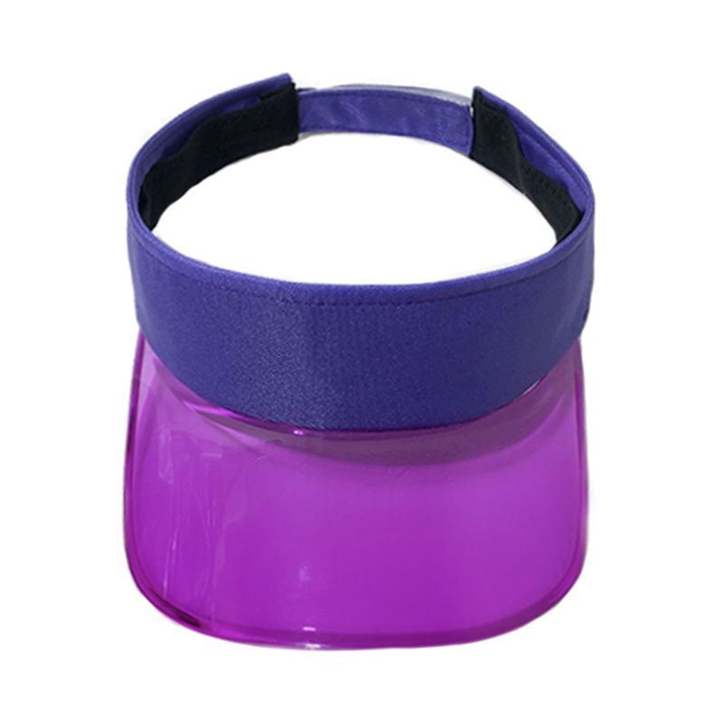 YEKEYI 2 Stks Unisex Zonneklep Cap Lege Top Baseball Cap Buitensporten Ultralight Tennis Hoed met Verstelbare Riem voor Golf