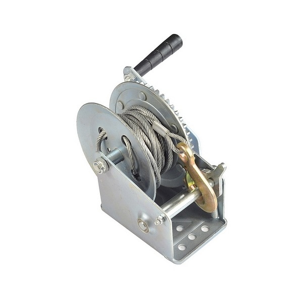Manual winch 1400 LB winch of wire rope