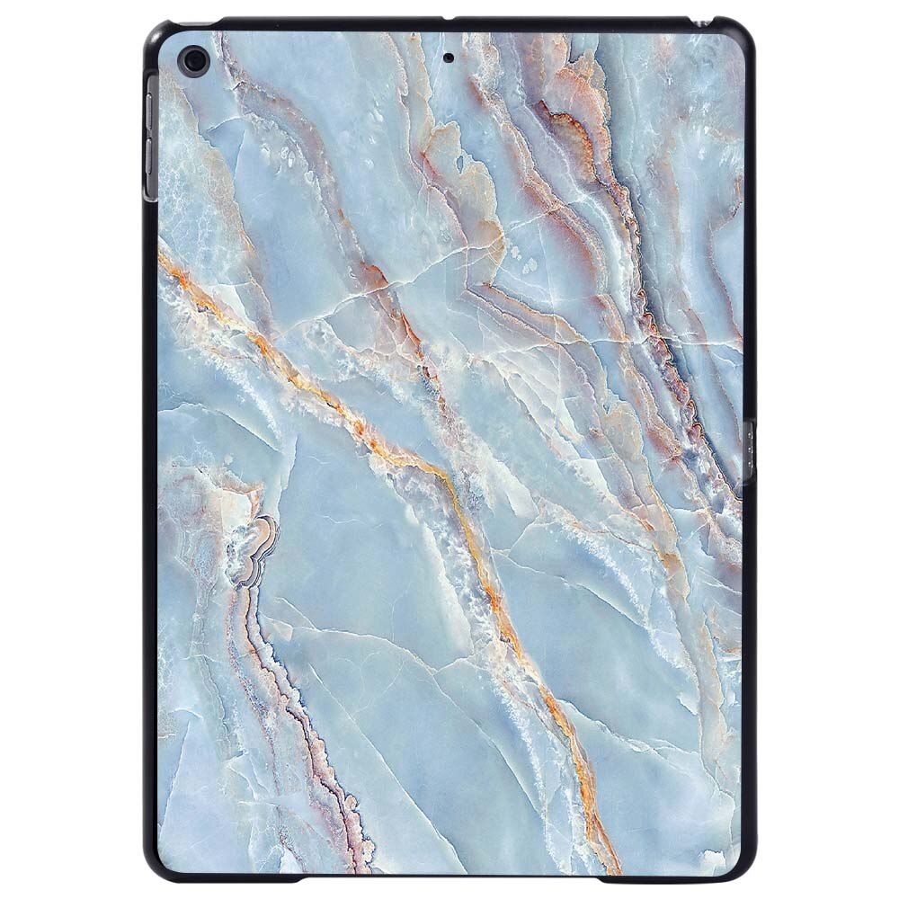 KK&LL For Apple iPad 7th Gen 10.2 inch A2200 A2123 tablet PC Plastic marble pattern Slim Stand Case Cover