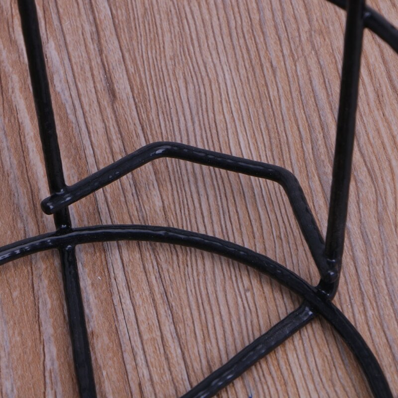 Porte-plantes à suspendre sur balcon, support rond pour pots de fleurs, clôture pour fenêtre extérieure, en fer, bonsaï, décoration,