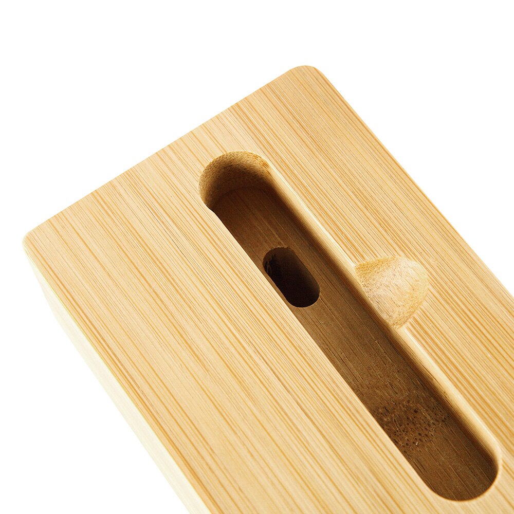 Bamboe Mobiele Telefoon Houder Geluid Megafoon Draagbare Fysieke Geluidsversterking Versterker voor iPhone iPad Andriod Smartphones