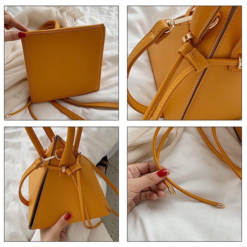 Novo triângulo forma crossbody sacos para as mulheres 2020 designer bolsas famosa marca meninas bolsa e bolsa de ombro cadeias tote bags