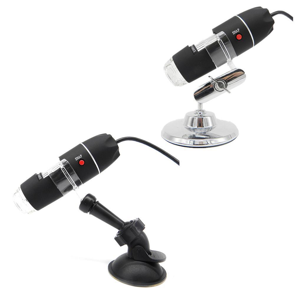 Microscope électronique optique 1000x1600x, Zoom 500 fois, Microscope numérique USB avec 8led