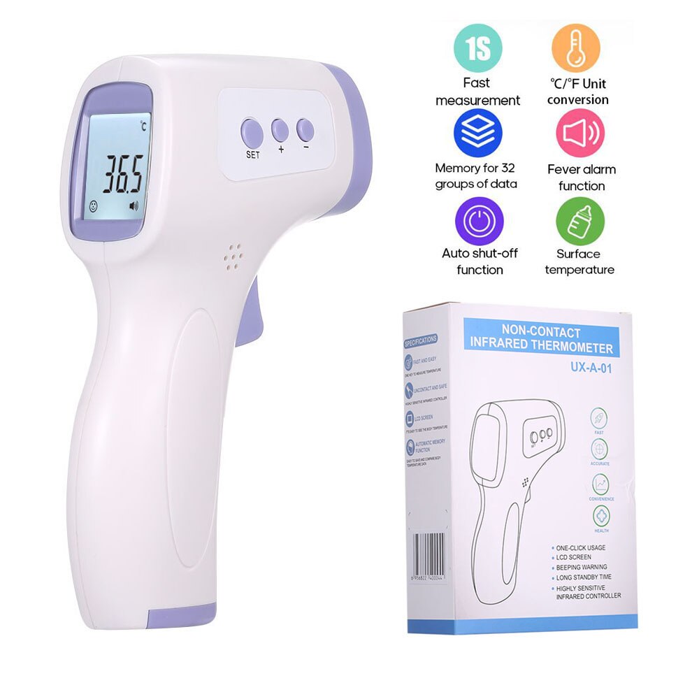 Digital Baby Thermometer Non-contact Infrared IR Forehead Thermometer Dual Mode Temperature LCD Display Meter Body Termometro: MD1349 Top2