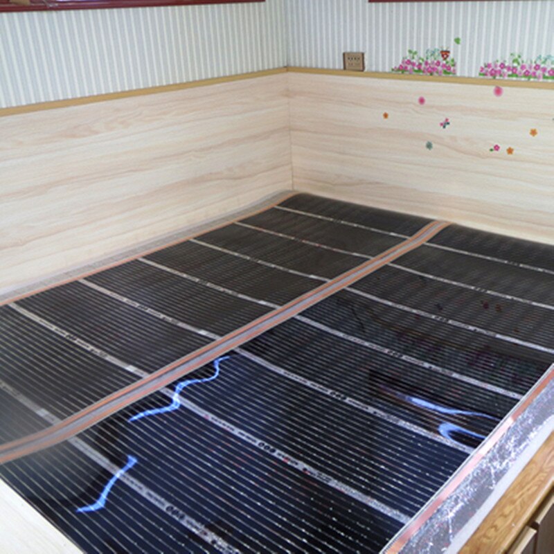 Infrared Heating Film 220V Electric Warm Floor System 50CM Width 220W/m2 Heating Foil Mat Made In Korea
