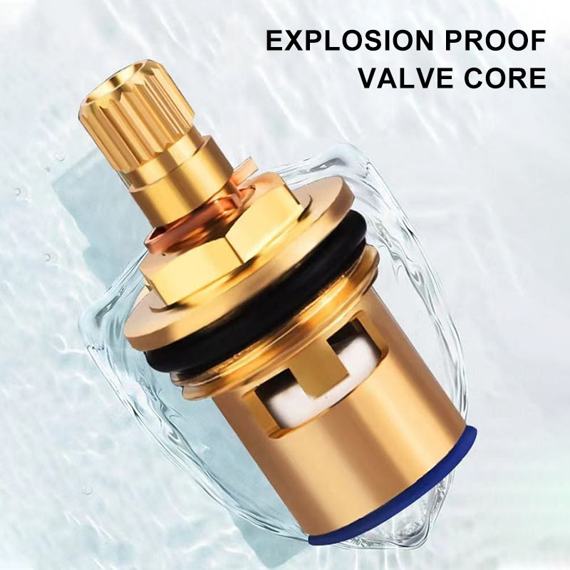 G1/2 Rubinetto per lavatrice Ottone Doppia uscita Acqua Arresto automatico dell'acqua Valvola ad angolo di apertura rapida G3/4 Accessori per il bagno