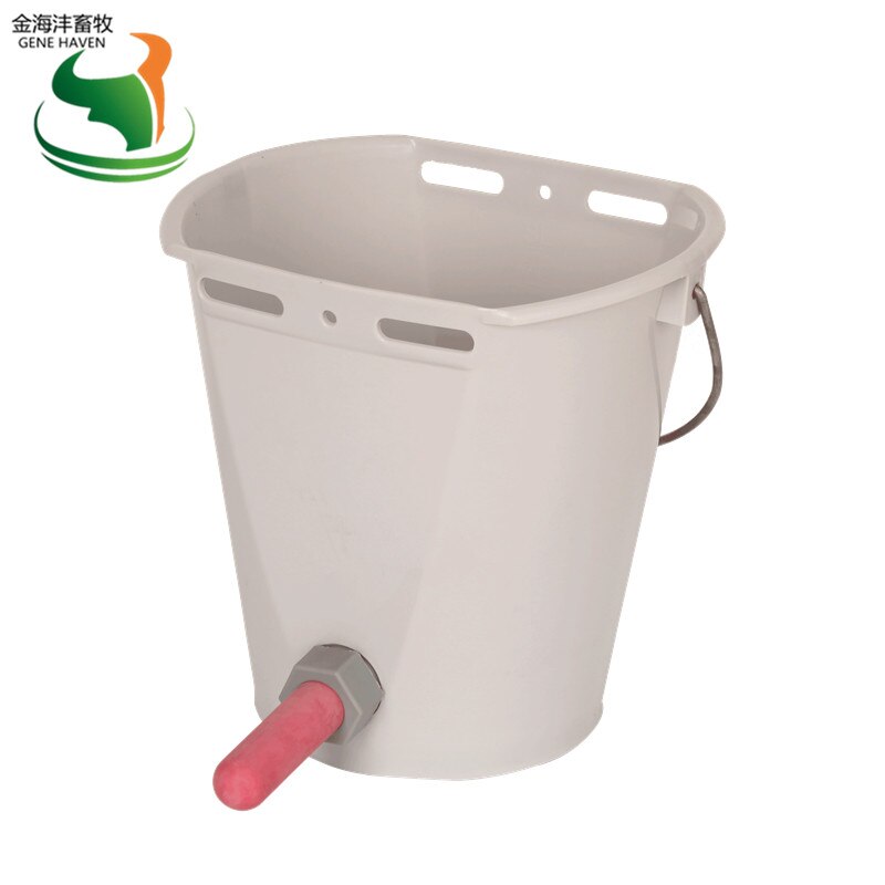 8L calf feeding milk bucket with good
