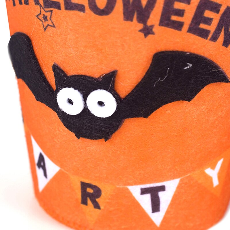 Halloween joulukoristelu kangas taide huopa lasten karkkipussit temppu tai herkku karkki käsikori