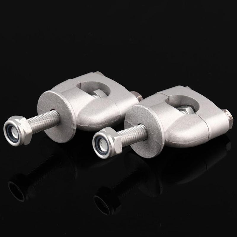 1 Pair Motorcycle Handlebar Risers 7/8 Aluminum 22mm Handle Bar Mount Clamps Dirt Pit Bike Motorbike Accessories