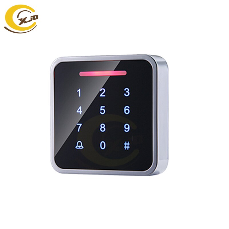 XJQ 125KHZ RFID Metal Touch Screen Standalone Access Controller Proximity Card Access Control Keypad digital panel Card Reader