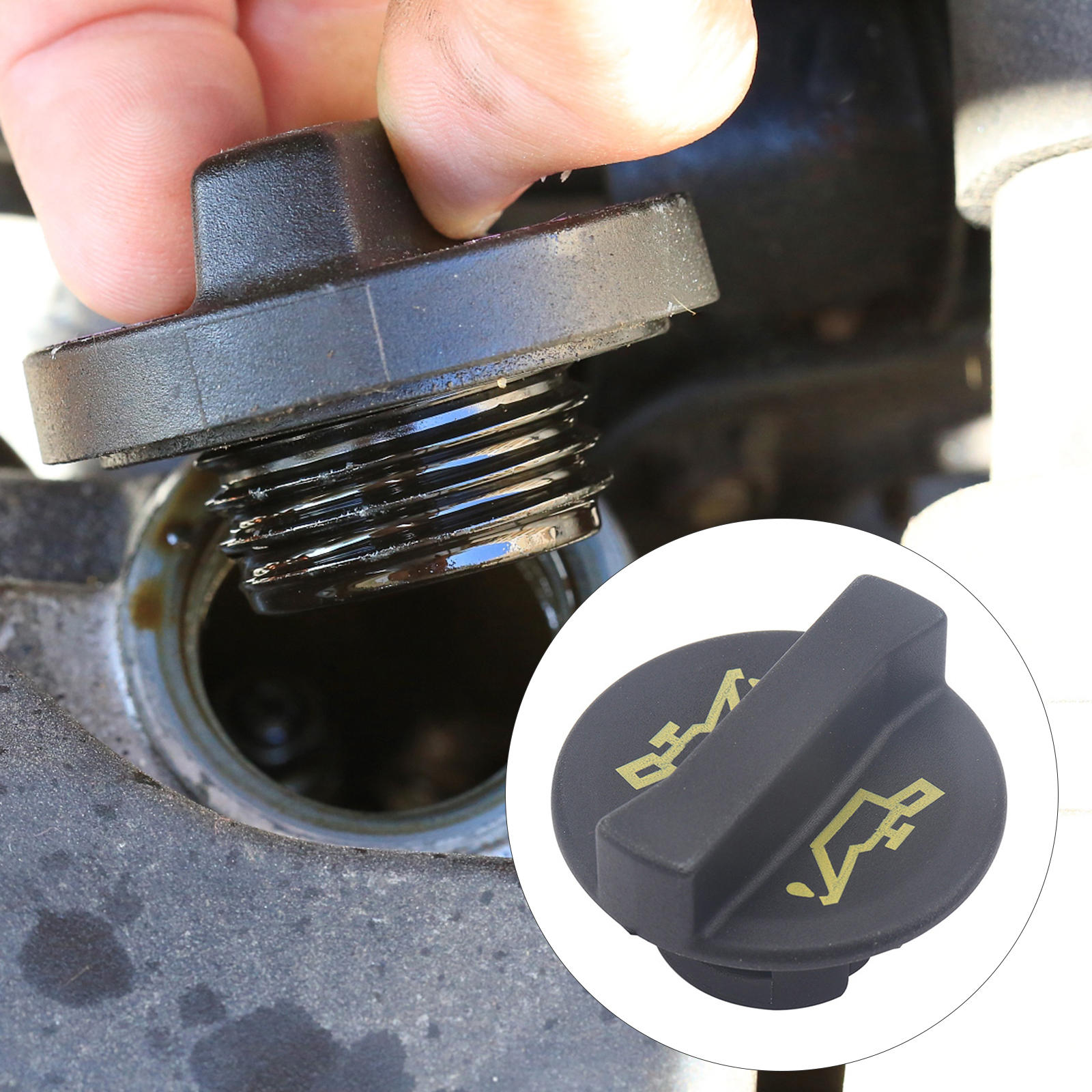 Napełniacz oleju napełnianie czapki Ys4G6766AA bezpośrednie zastępuje 9662149180 części zamienne zbiornik paliwa paliwa nakrętki na wentyle pasuje robić bród tranzyt MK7