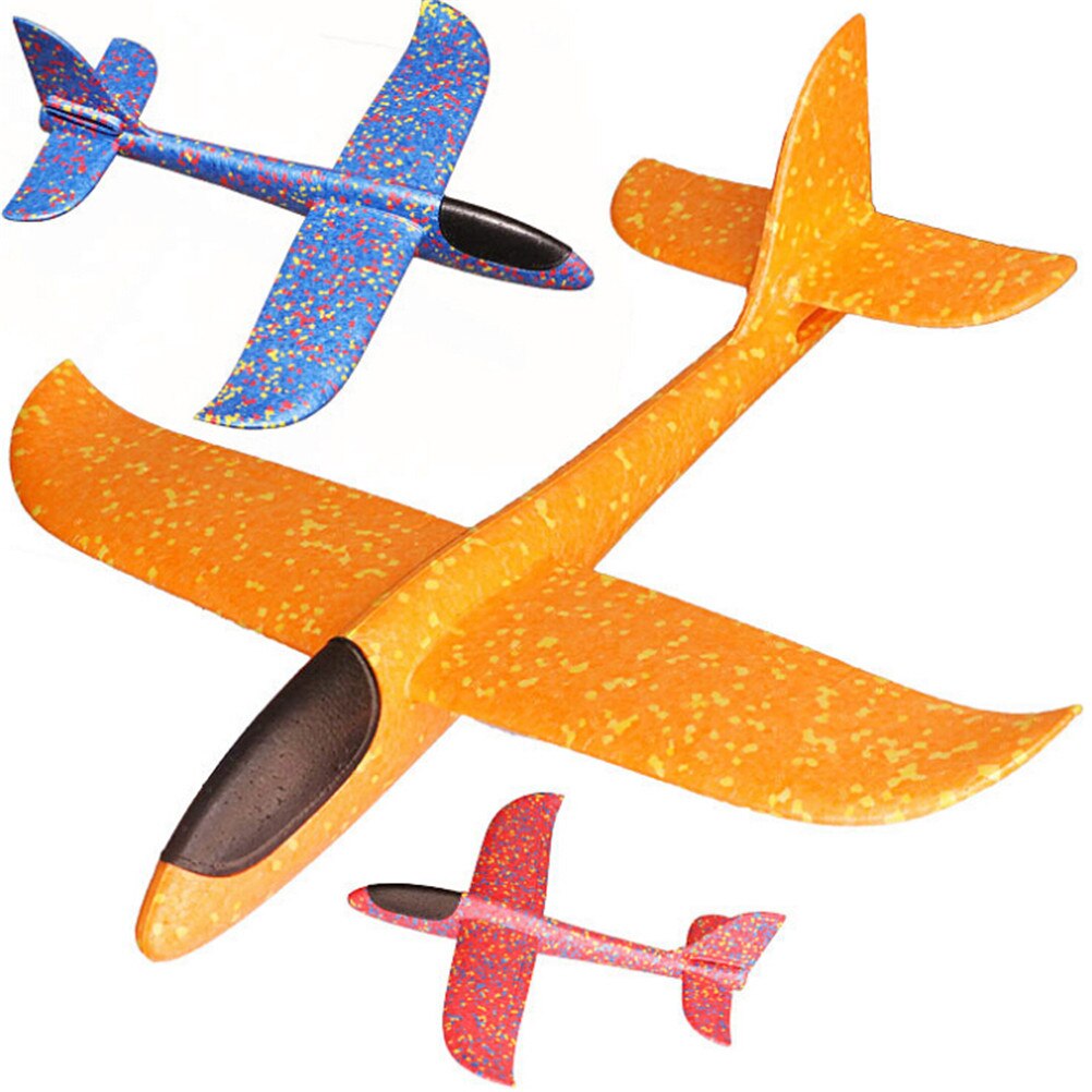Avion en mousse pour enfants, 1 pièce, lancement en extérieur, planeur, mousse EPP, à lancer à la main, , jouet intéressant, offre spéciale