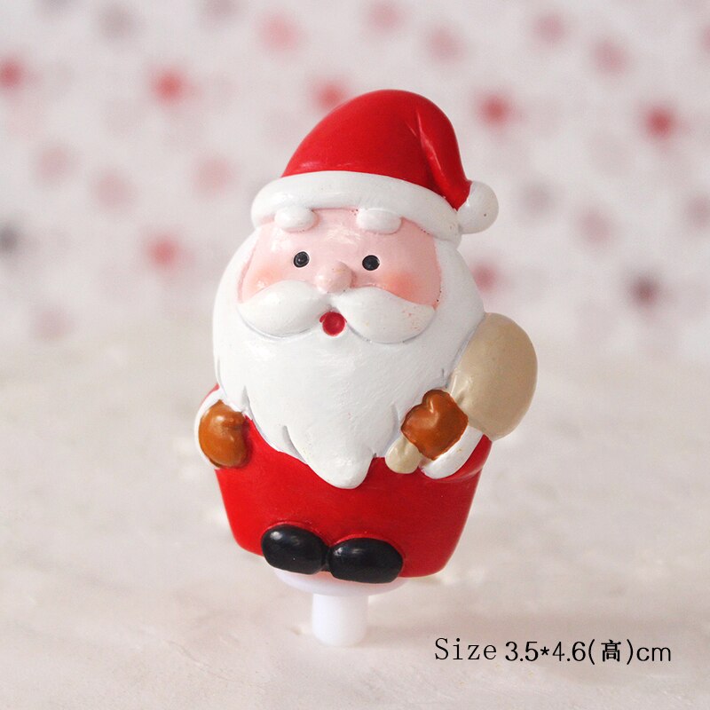 Festas de família, festas de aniversário, decorações de natal, suprimentos de cozimento papai noel, boneco de neve, elk, árvore de natal bolo decora: Styles2