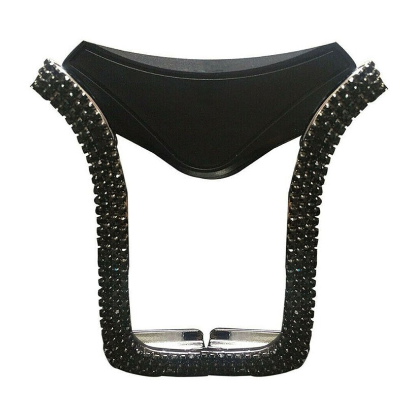 Cell Phone Holder For IPhone Samsung Car Holder Universal Car Phone Holder With Bing Crystal Rhinestone Car Air Vent Mount Clip: 2