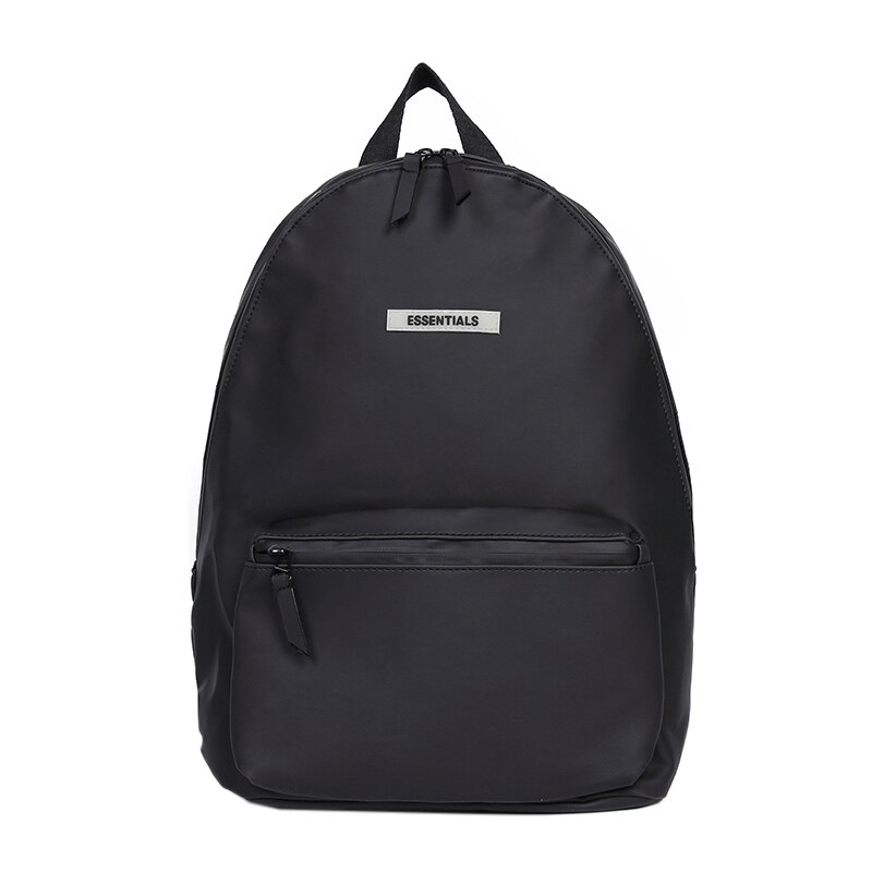 Mochila escolar de cuero de , mochila grande resistente al agua para viaje, portátil de 14 pulgadas, bolsa de deporte al aire libre para estudiantes, Unisex
