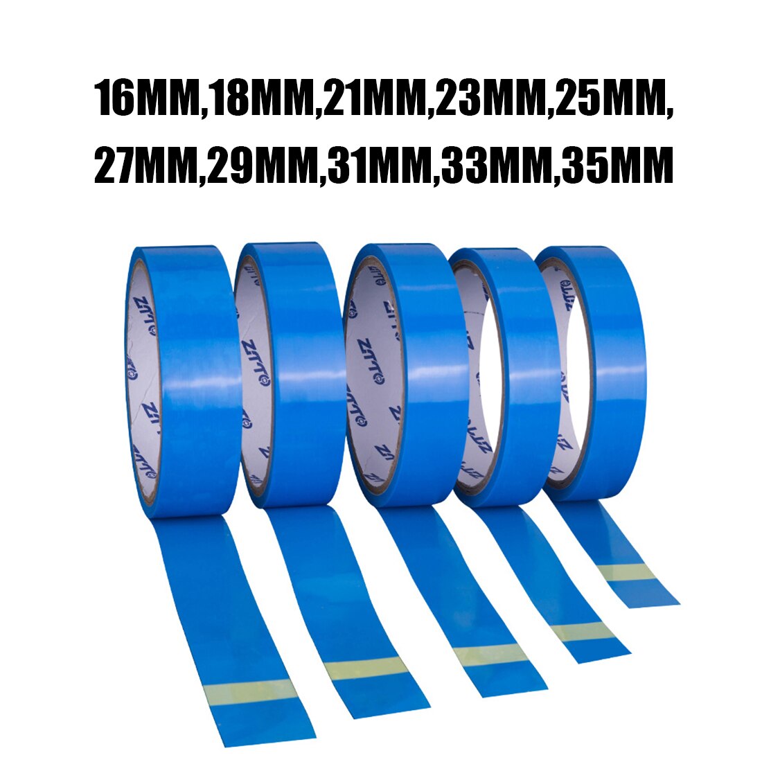Mountain Wheel Rim Tape Road Bike Vacuum Tire Pad Bicycle Blue 16-35mm