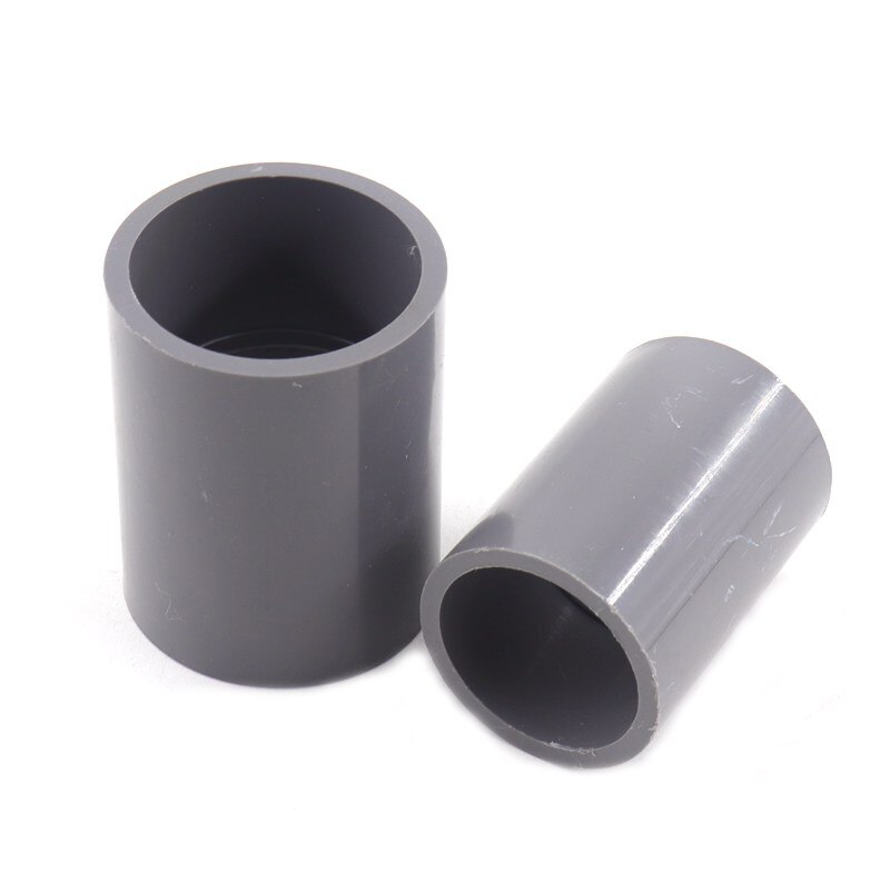 Grey Direct PVC Joints Garden Irrigation Water Connectors Aquarium Tank Water Fountain Fittings Irrigation System Pipe Connector
