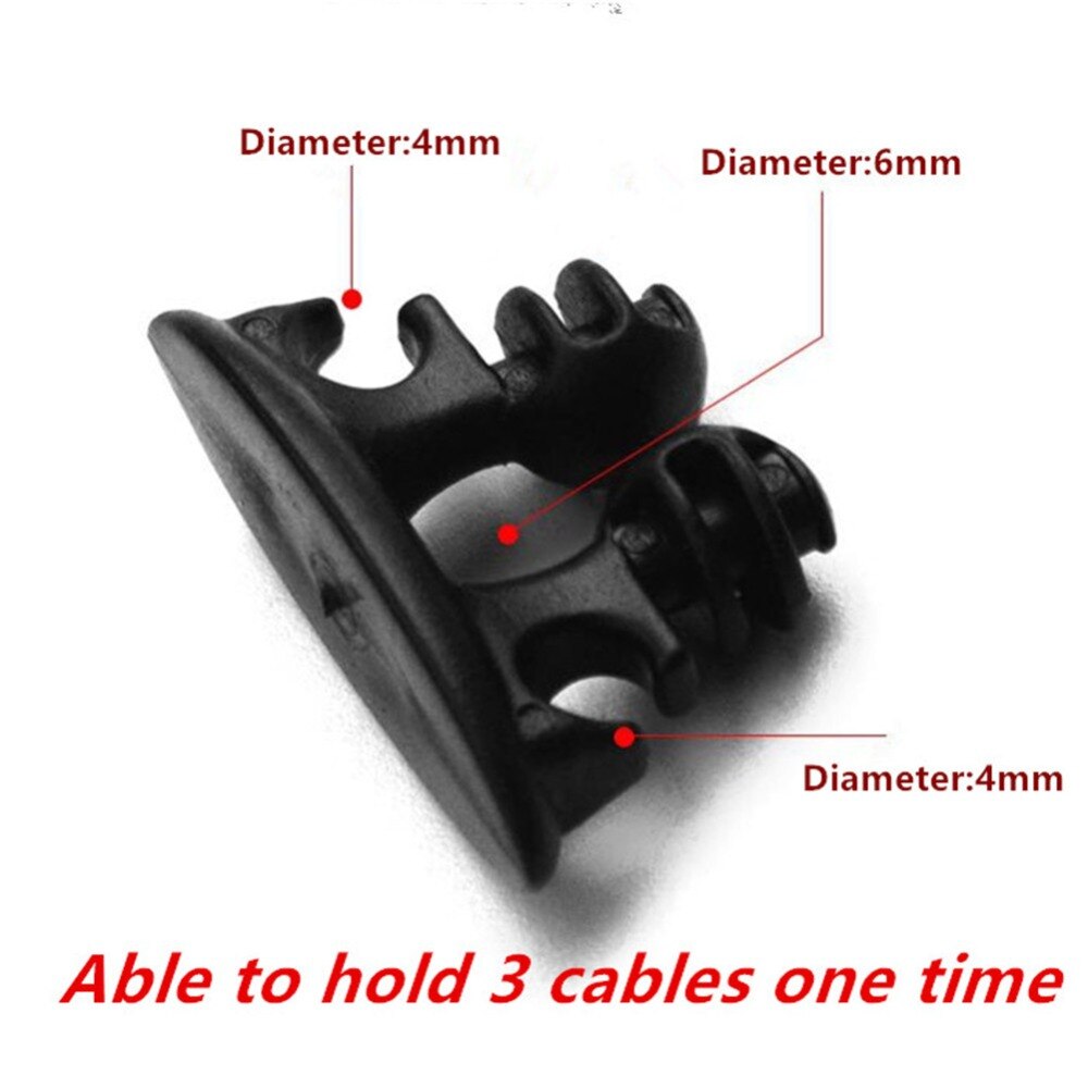 8Pcs/Lot Cable Organizer Universal Car Cable Holder Clip Wire Cord Cable Holder Car Fixed Clamp Cable Clip Car Accessories