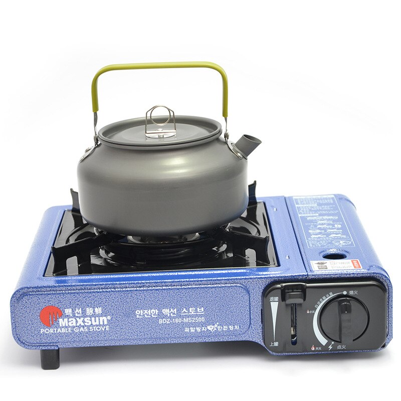 Stainless Steel Coffee Maker Pot Outdoor Camping Stovetop Tea Kettle Water Pot Espresso Percolator 0.8L/1.2L Coffee Maker