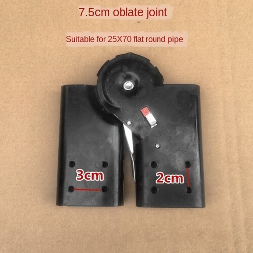 Ladder Joint Accessories Folding Thickened Buckle Trestle Ladder Aluminum Alloy Elbow Connector: 7.5cm