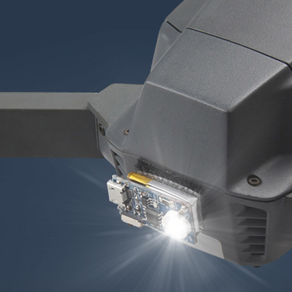 Magisk klistermærke batteridrevet lille blitz ført sikkerhedsflyvning natbelysning udendørs drone strobe lampe til dji mavic