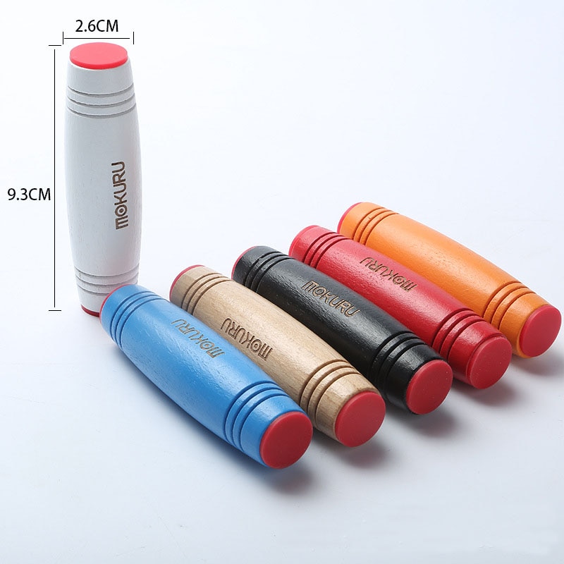 Japan Mokuru Rollver Flip Stick Fidget Sticks Anti Stress Reliever Hand Tumbling Desktop Improve Focus Reaction Toys