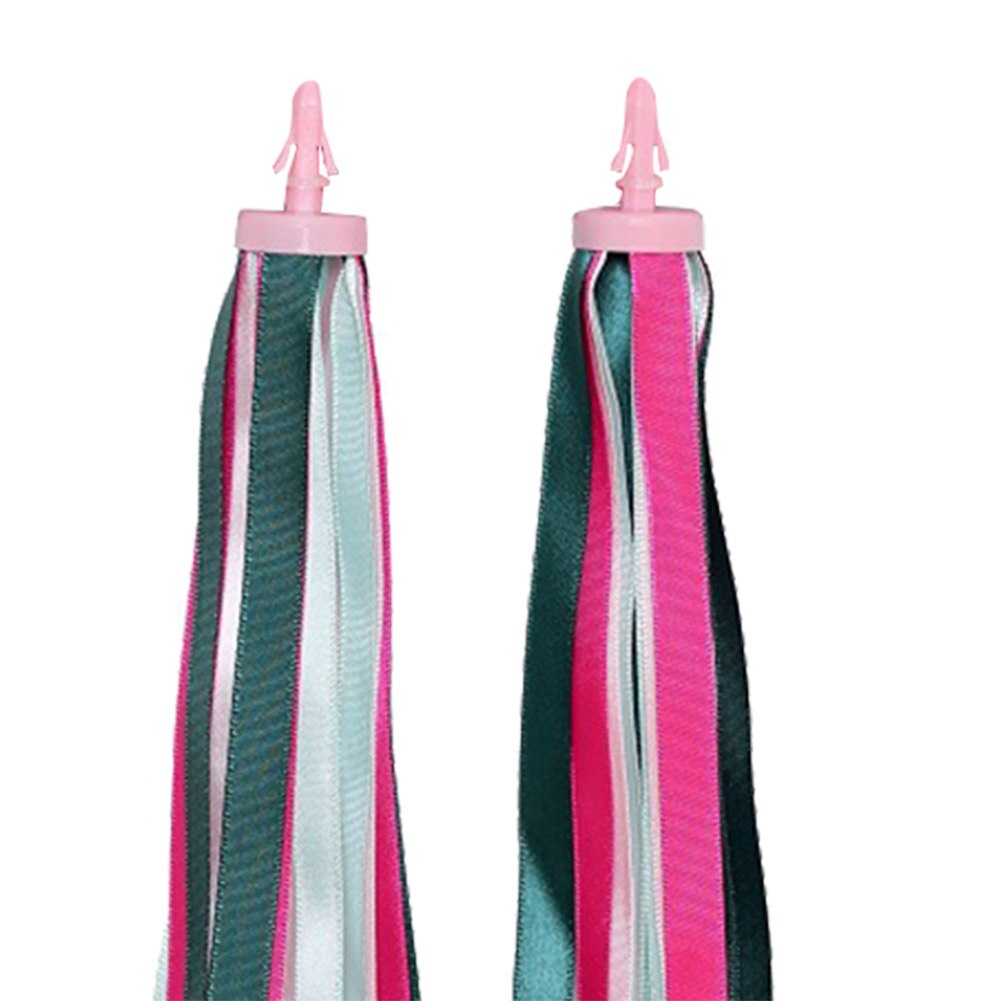 2pcs Kids Bike Streamers Bike Handlebar Toy Decoration Bicycle Streamers Bicycle Handlebar Ribbon Kids Scooter Tassels