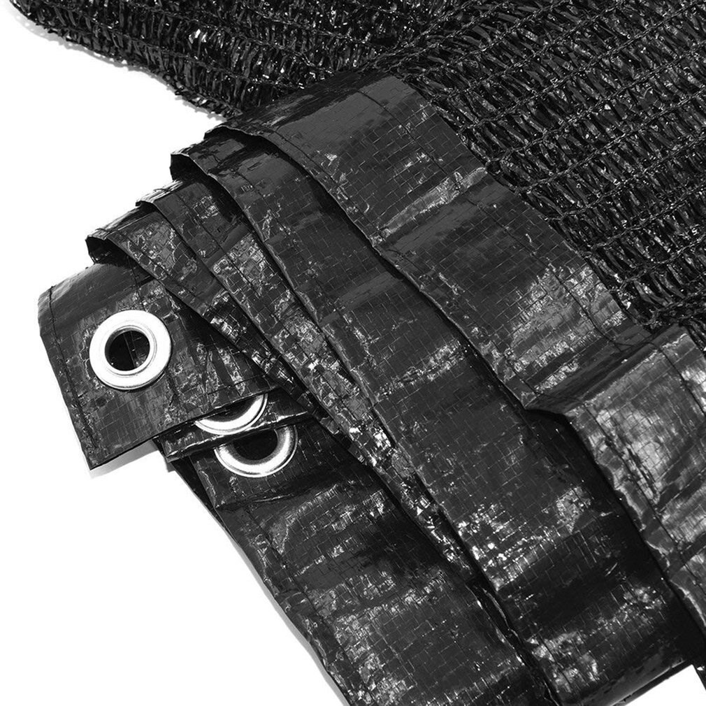 50% Sunblock Shade Cloth UV Resistant Fabric Greenhouse Plant Cover Garden Garage Sun Shade Cloth Mesh Shade