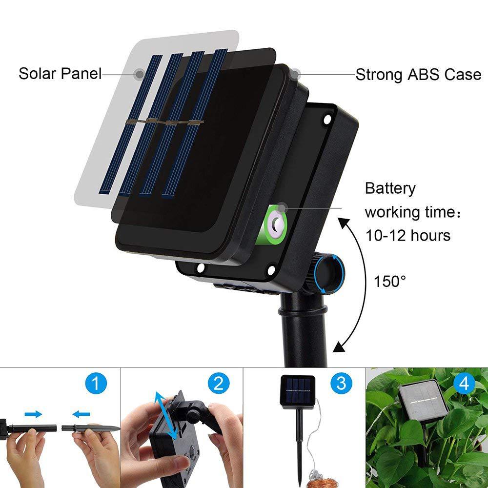 Solar Outdoor Lighting Waterproof 10M/20M Lawn Lamp Outside Street Lights Balcony Garden Decoration Fairy String Lights