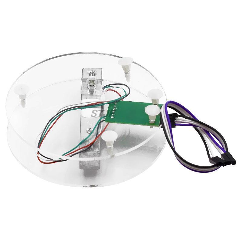 Sensor de peso de celda de carga Digital HX711, módulo de ruptura convertidor AD, báscula de cocina electrónica portátil de 1KG-20KG para báscula Arduino