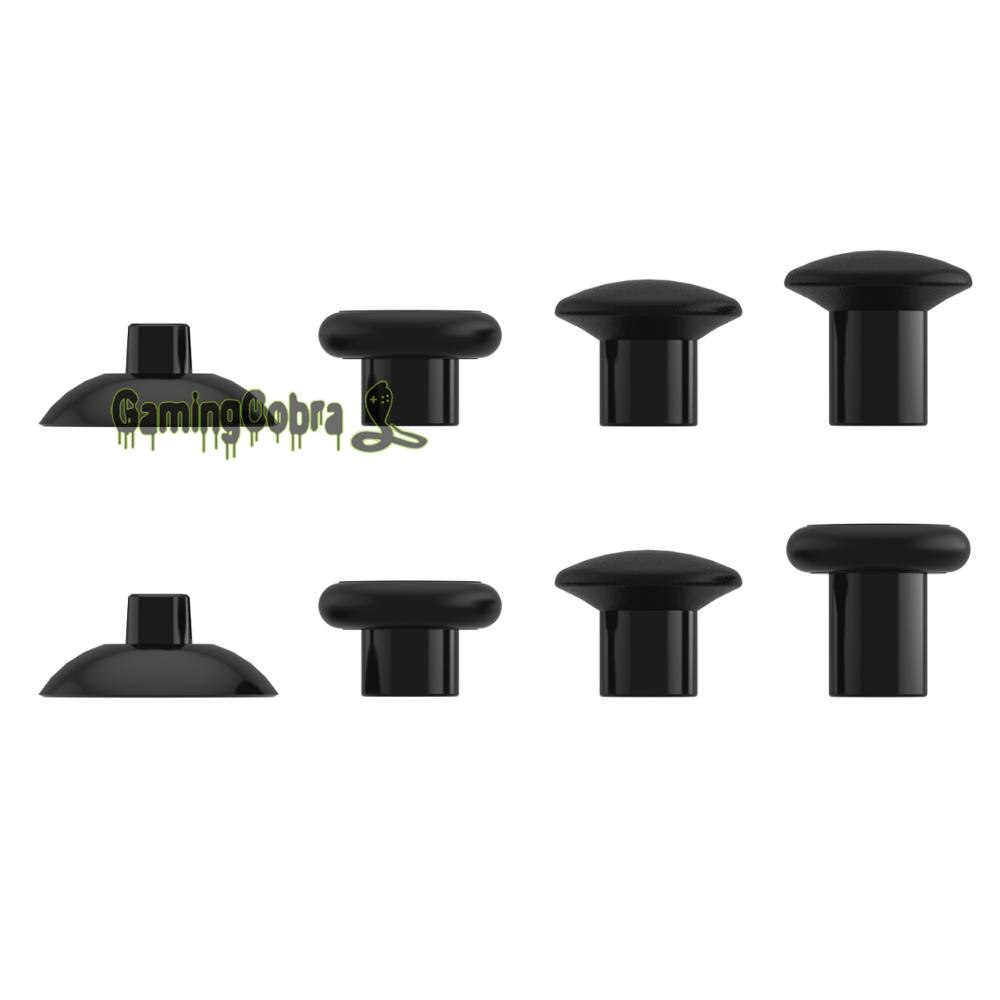 EXtremeRate Austauschbar Ergonomische Thumbsticks für NS Schalter Profi Regler mit 3 Griffe Einstellbare Joystick