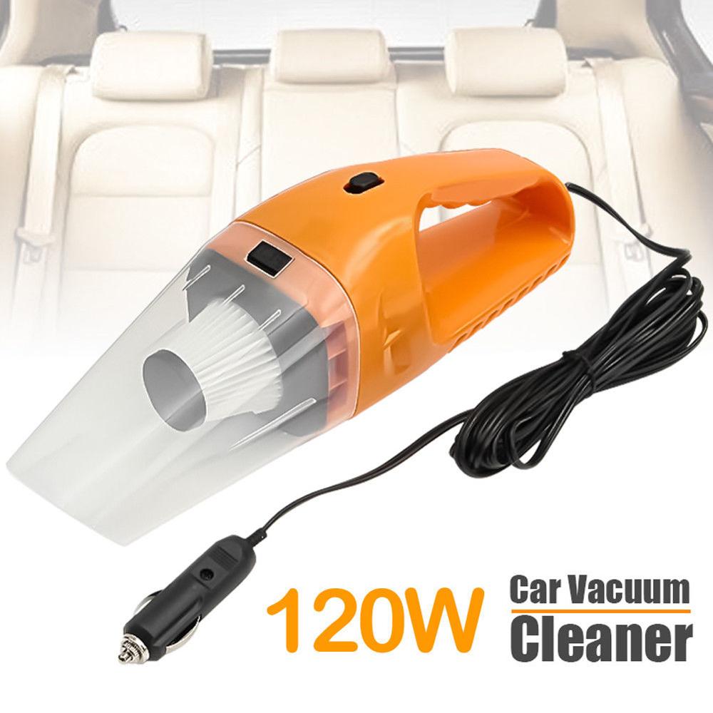 120W 12V Portable Car Vacuum Cleaner Handheld Mini Super Suction Vaccum Cleaner