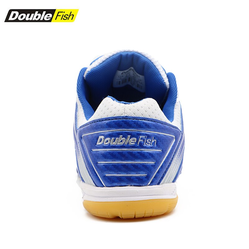 Dubbel fisk bordtennis skor df -868 pingis inomhuskudde träningssneakers som andas