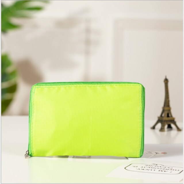 Herbruikbare milieuvriendelijke boodschappentassen met rits, opvouwbaar, klein formaat, premium, lichte opvouwbare tas: 1