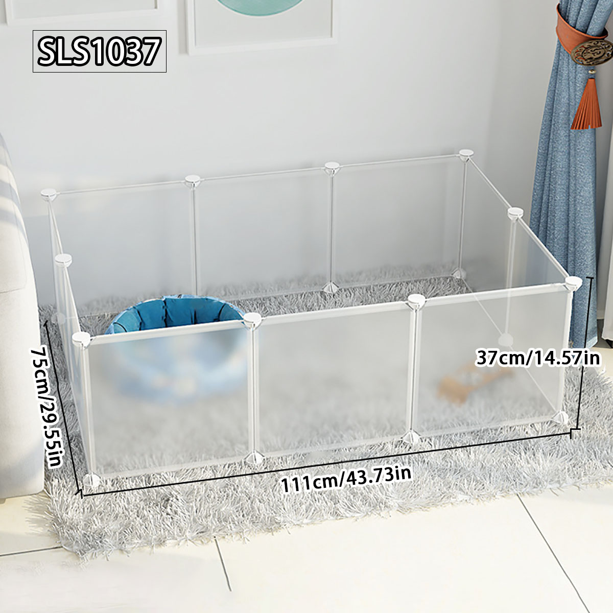 Haustier Stift Katze KäFeige kleinen Innen Hamster Igel Kaninchen kleinen Haustier Zaun Isolation Tor Zaun kleinen Hund KäFeige: Dunkler Braun