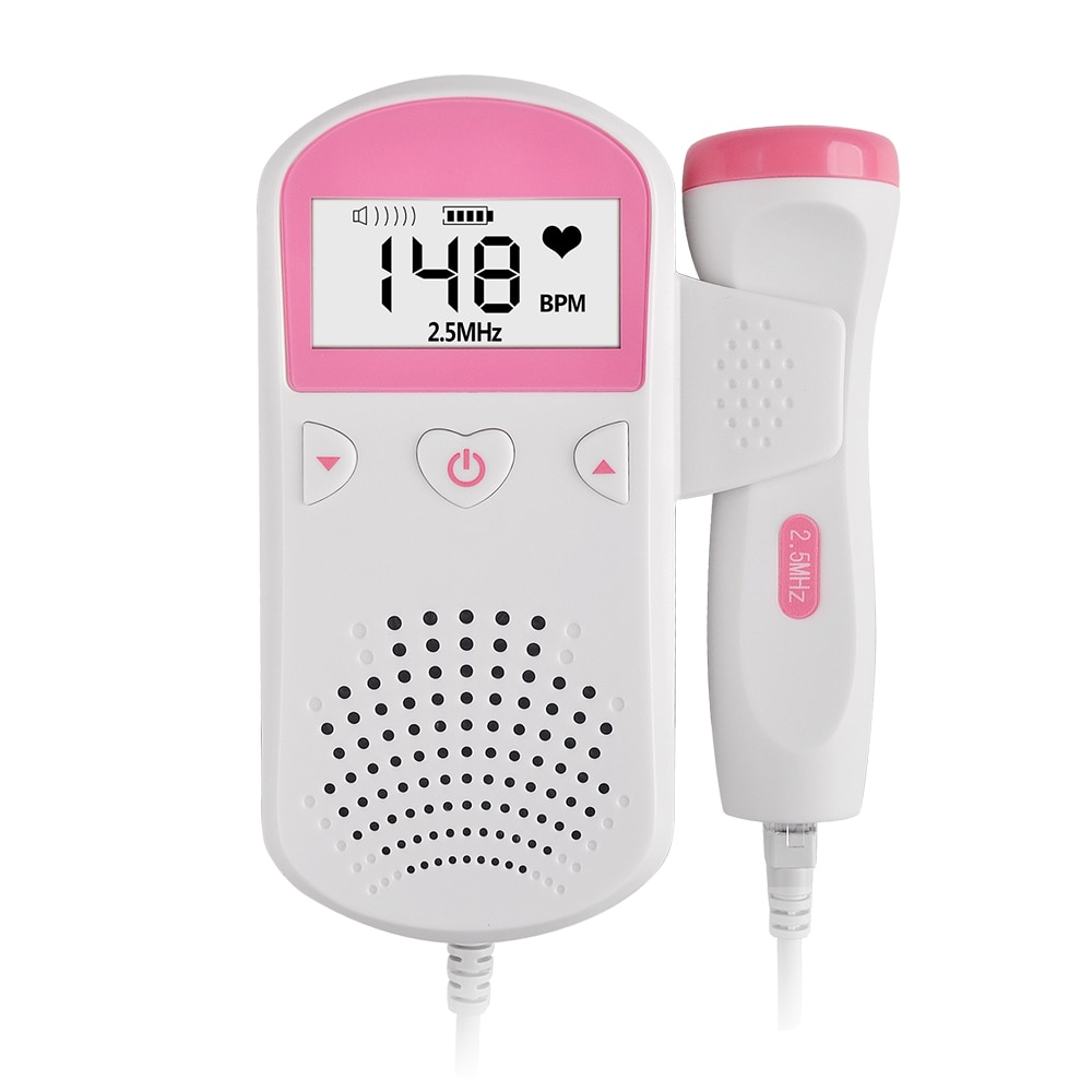 2.5 mhz sonde prænatal føtal doppler baby hjerteslagsmåler ultralydsdetektor