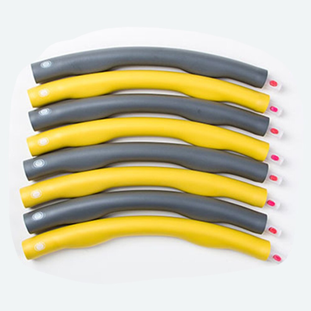 8 knoten Fitness Hoop Abnehmbare PE Hoop Yoga Taille Sport Gewichteten Hoops Übung Abnehmen Massage Schleife Fitness Kreis Innen Gym