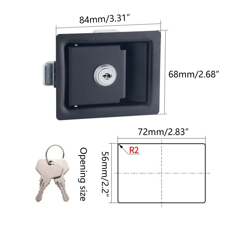 RV Entry Door Lock with Paddle Deadbolt Motorhome ... – Vicedeal