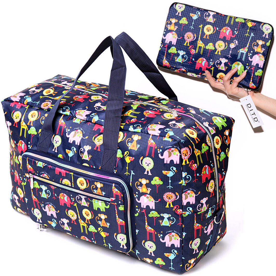 Casual Travel Bags portátil plegable hombro Duffle Bag Trolley equipaje Tote Sac A Main colorido gran capacidad bolsas impermeables