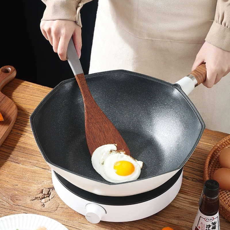 Accesorios de cocina de madera con alas de pollo, herramientas de cocina, sartenes antiadherentes, utensilios de cocina de madera especializados, juego de utensilios de cocina