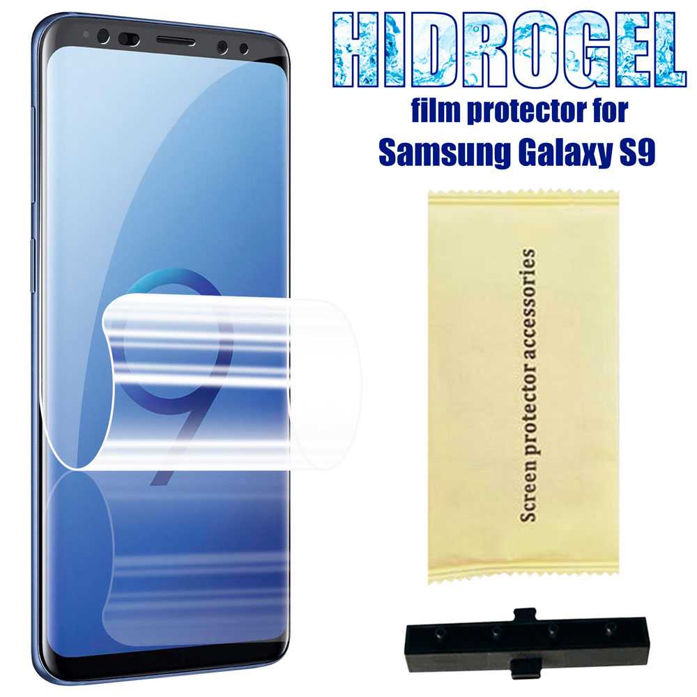 Screen Protector Tpu Hydrogel Flex Film Voor Samsung Galaxy S9 Volledige Cover Dekking Ultra Clear Beschermende Self Healing