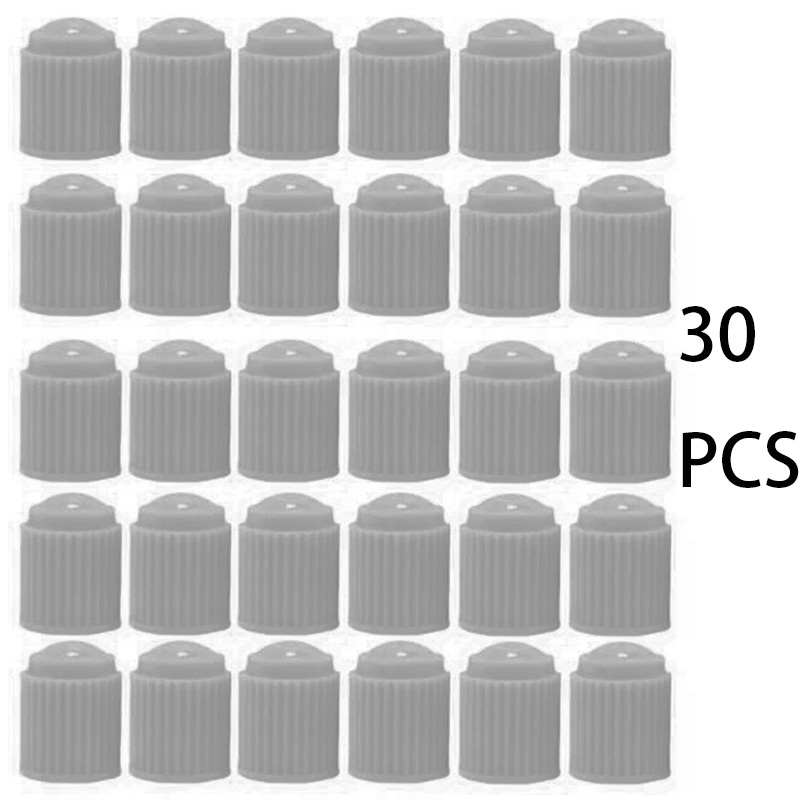 30 pièces valves de pneu ABS plastique Automobile vélo bouchon de Valve de pneu bouchon anti-poussière roue pneu Valve tige bouchons couvre Valve anti-poussière pour voiture: Or